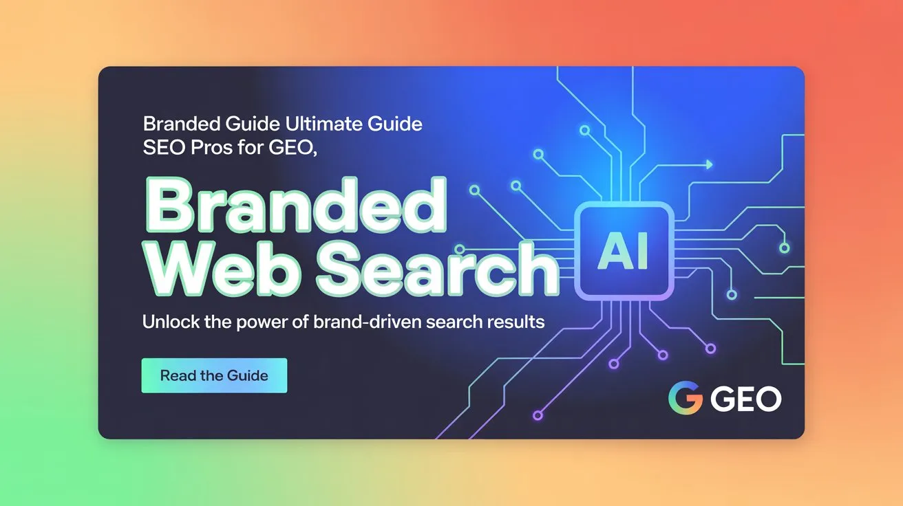 Branded Web Search: Erweiterte SEO-Taktiken für GEO