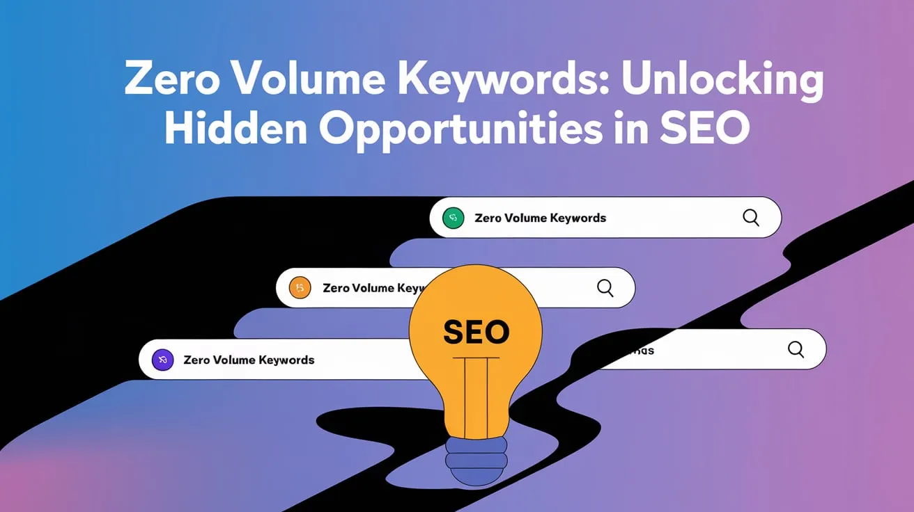 Zero Volume Keywords: The Complete Guide to Untapped SEO Opportunities (2026)