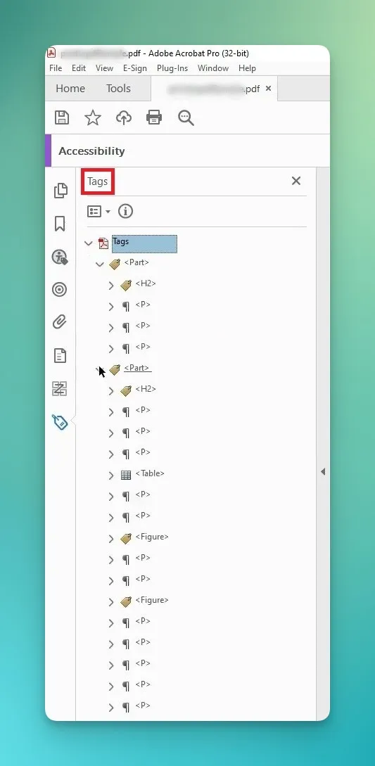 tags for pdf