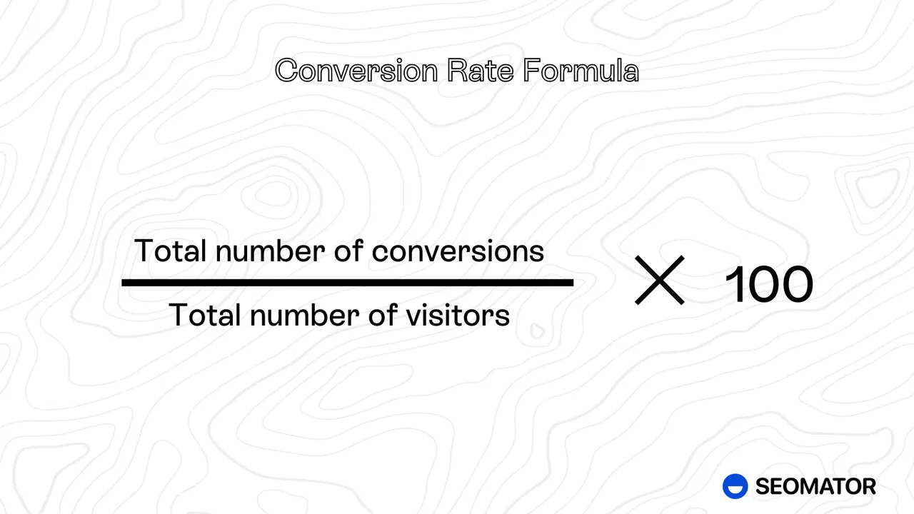 conversion rate formula