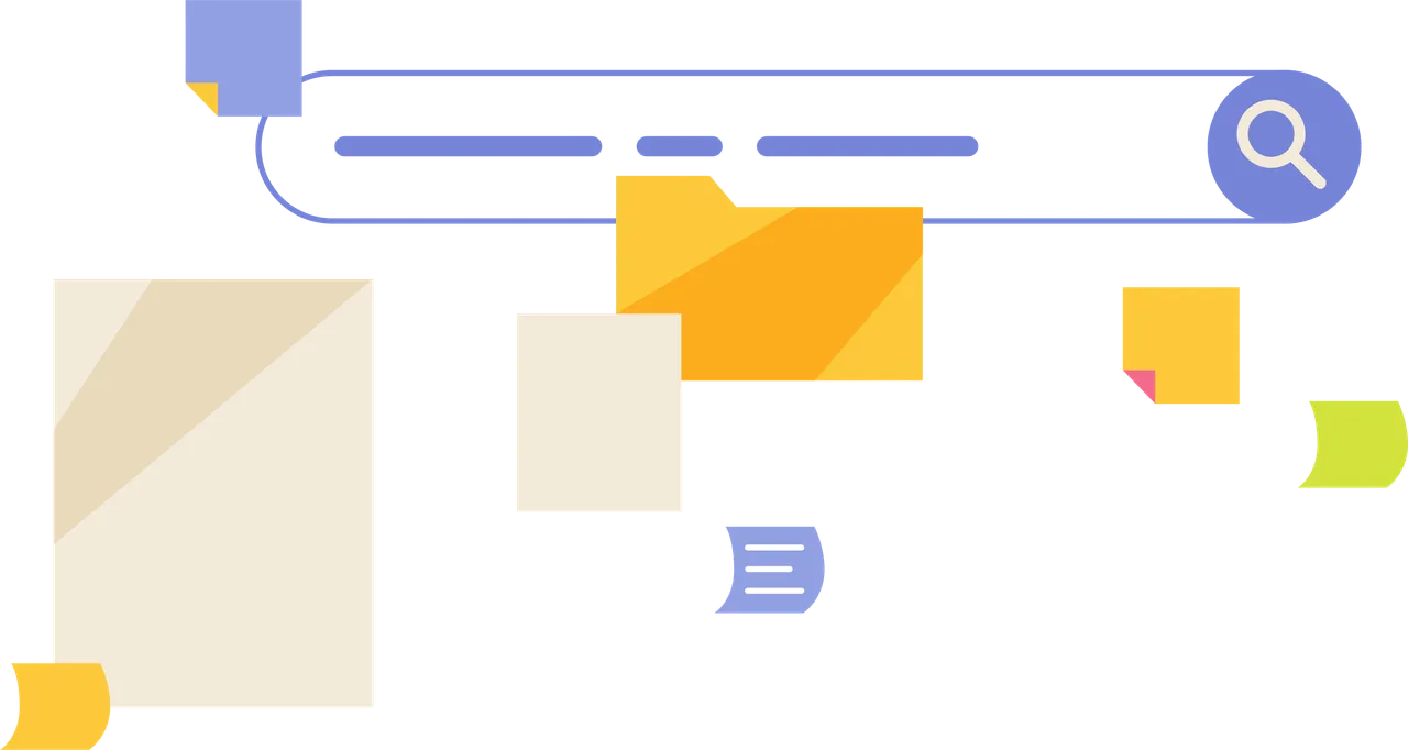 search bar illustration