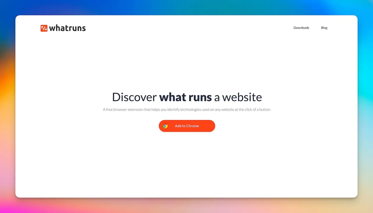 whatruns wapplyzer