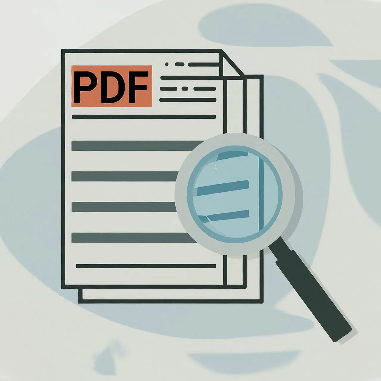 searching for PDF file