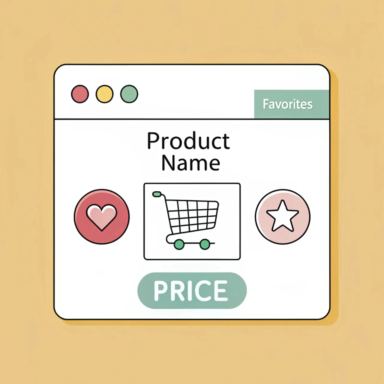 E-Commerce-Produktseite mit hochwertigen Produktbildern, detaillierter Beschreibung, Kundenbewertungen und klarem Warenkorb-Button