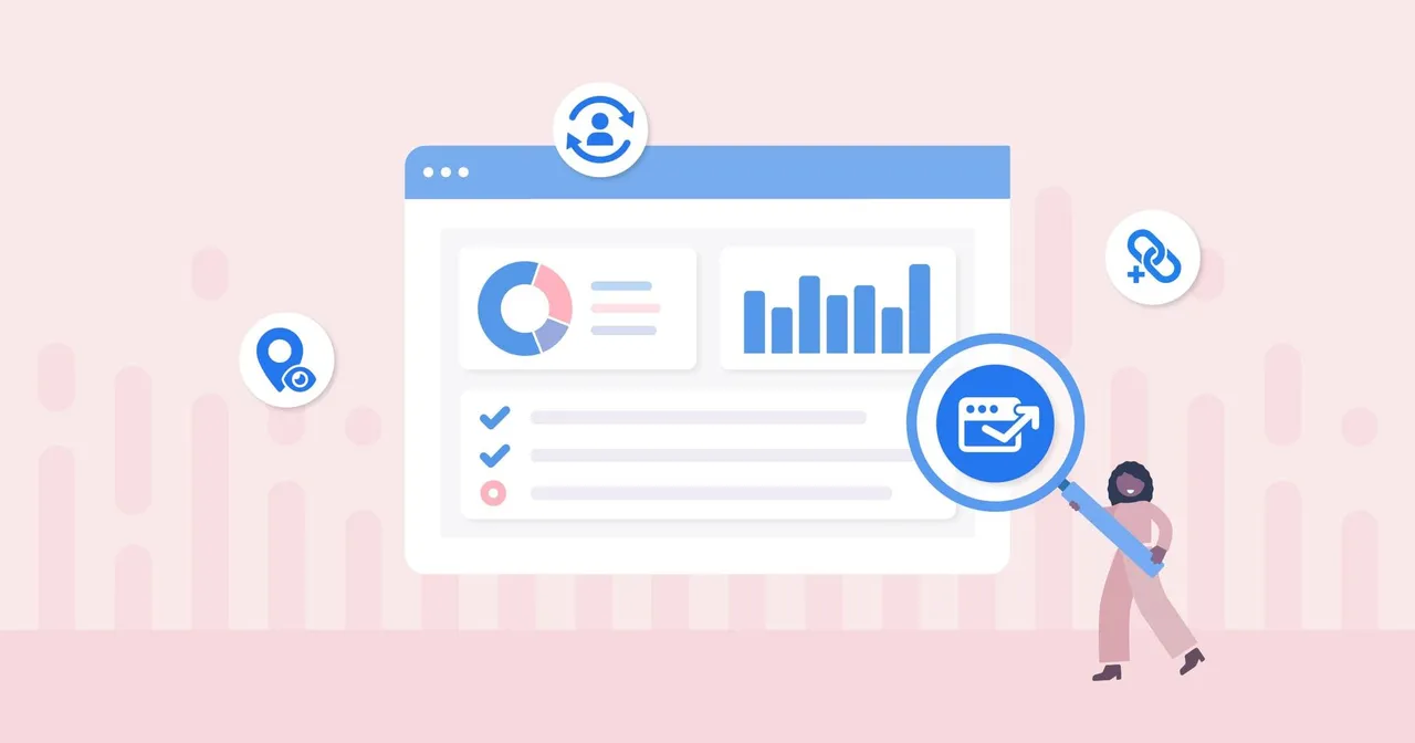Key SEO performance metrics dashboard showing traffic, rankings, conversions, and engagement improvements