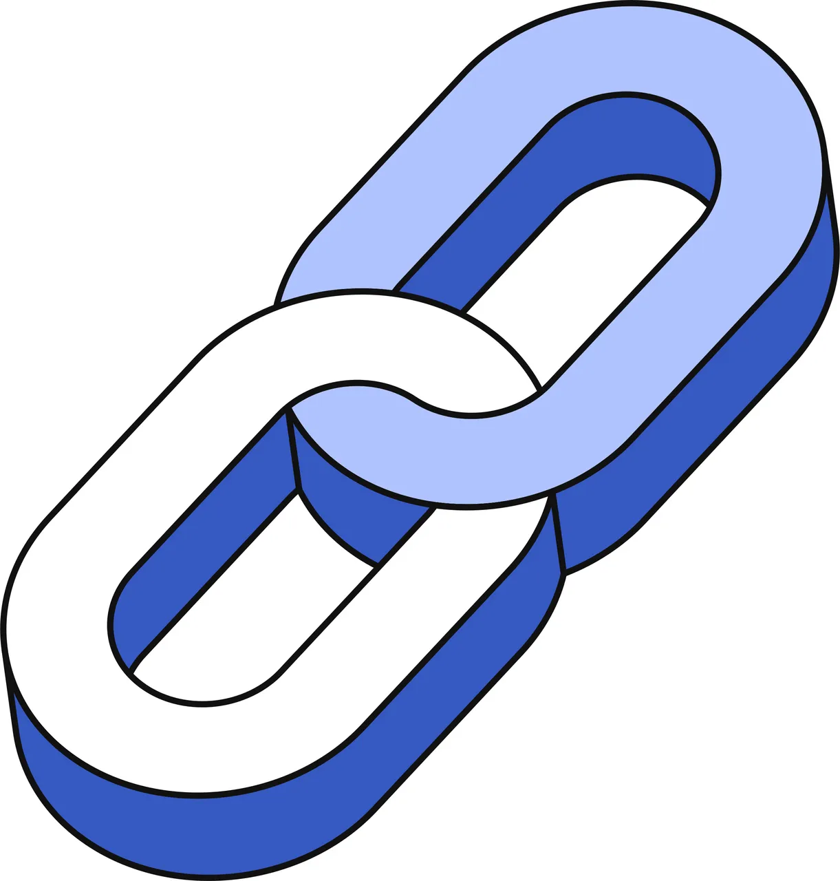 a chain drwaing