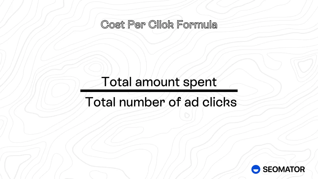 cost per click formula