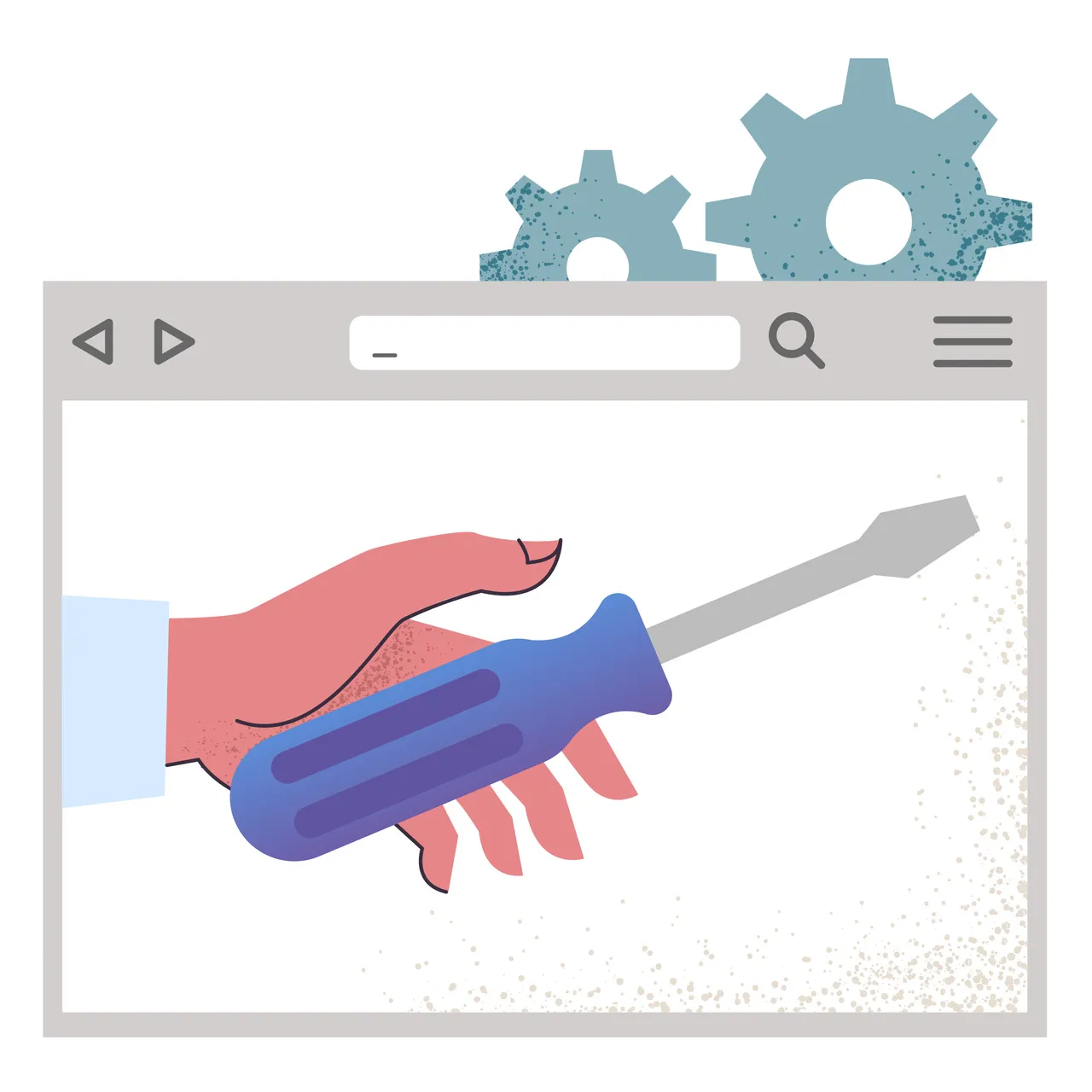 Behebung eines technischen Problems auf der Website
