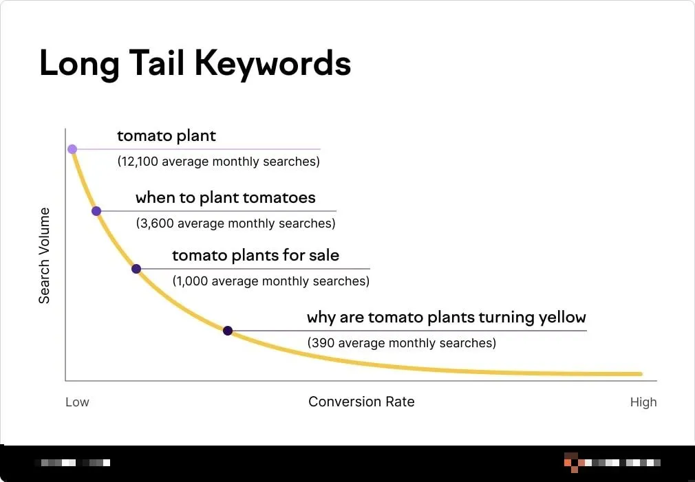 long tail keywords in SEO strategy