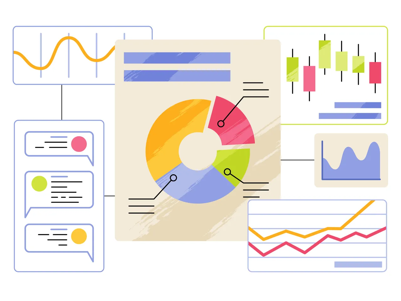 web analytics illustration
