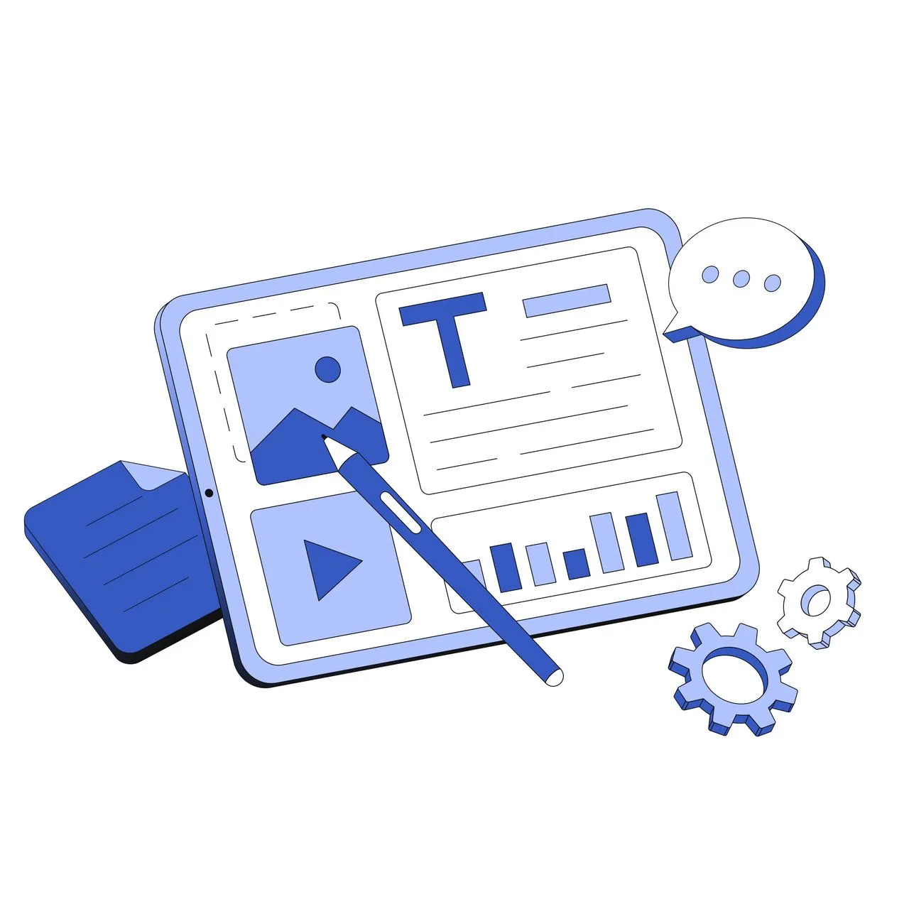 a web page that is created at content management system