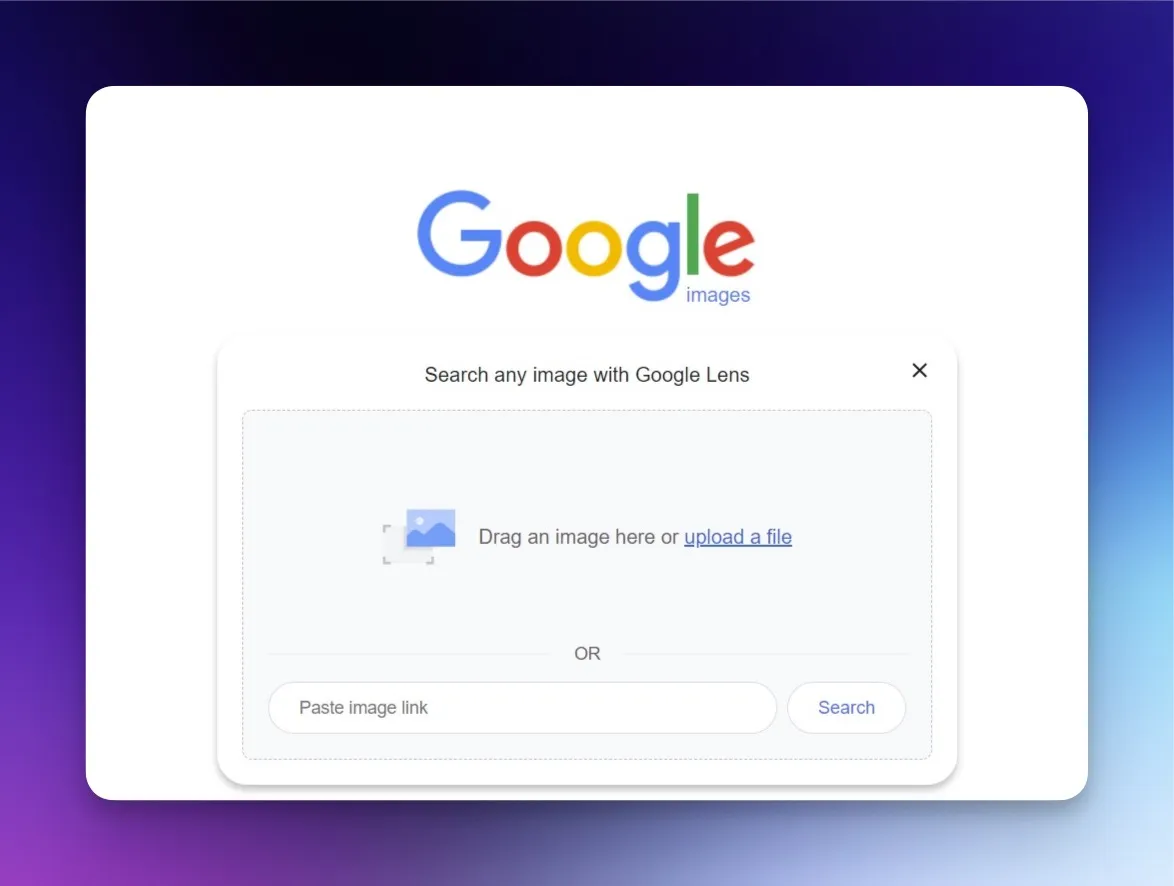 Bildersuche bei der Google-Suche
