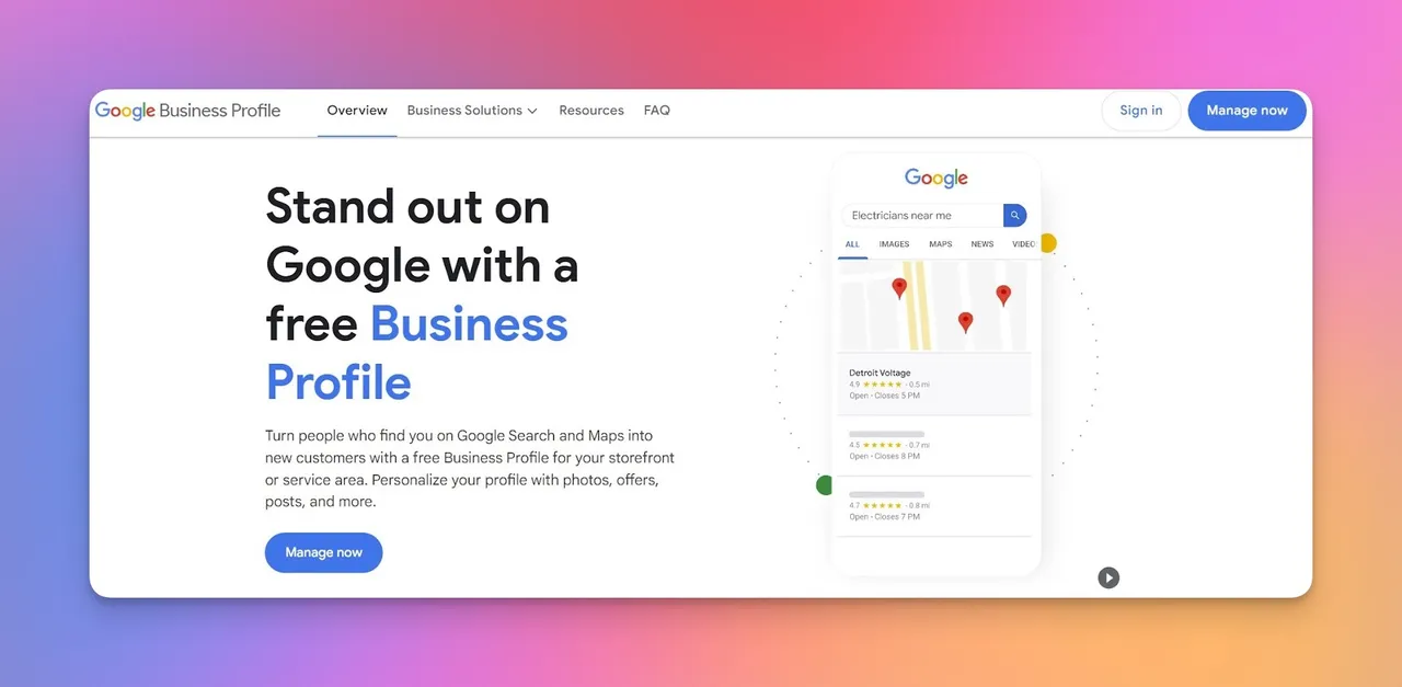 Google Business Profile