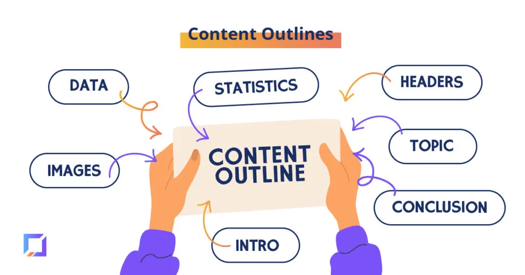 Professional SEO specialist working on optimizing content outline for improved search engine ranking