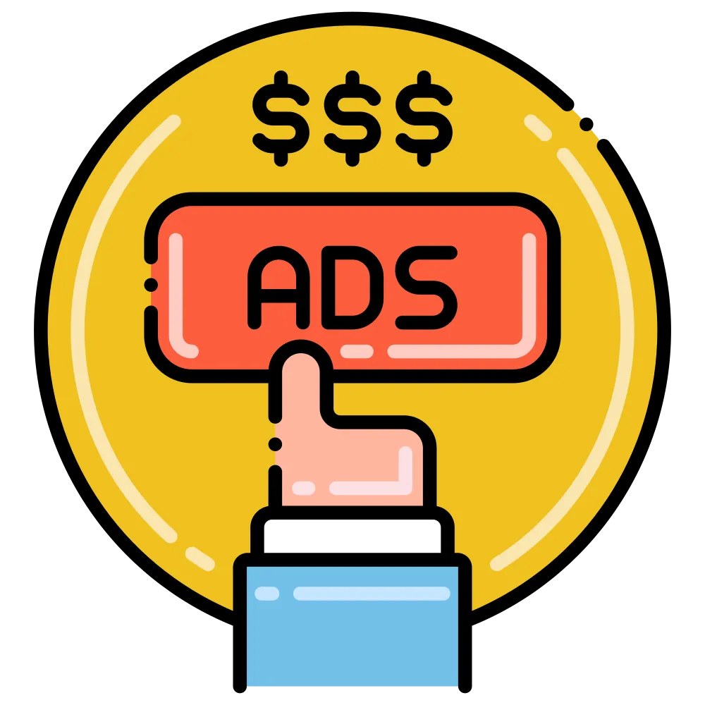 clicking onto ads