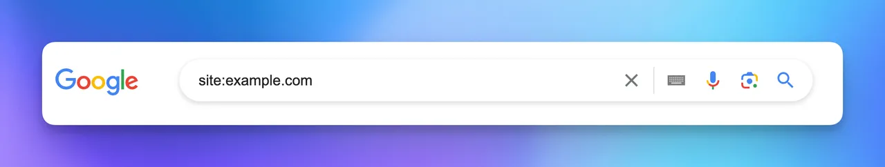 Beispiel für einen Google-Suchoperator