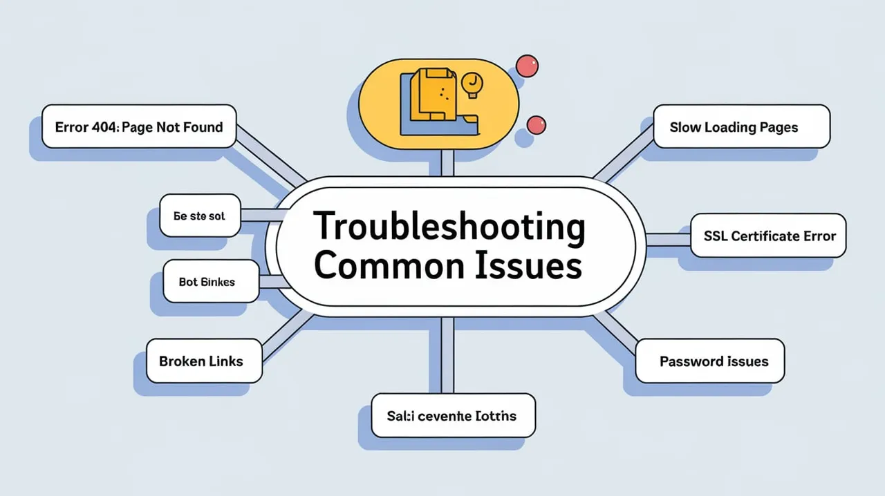 Troubleshooting Common Issues site map