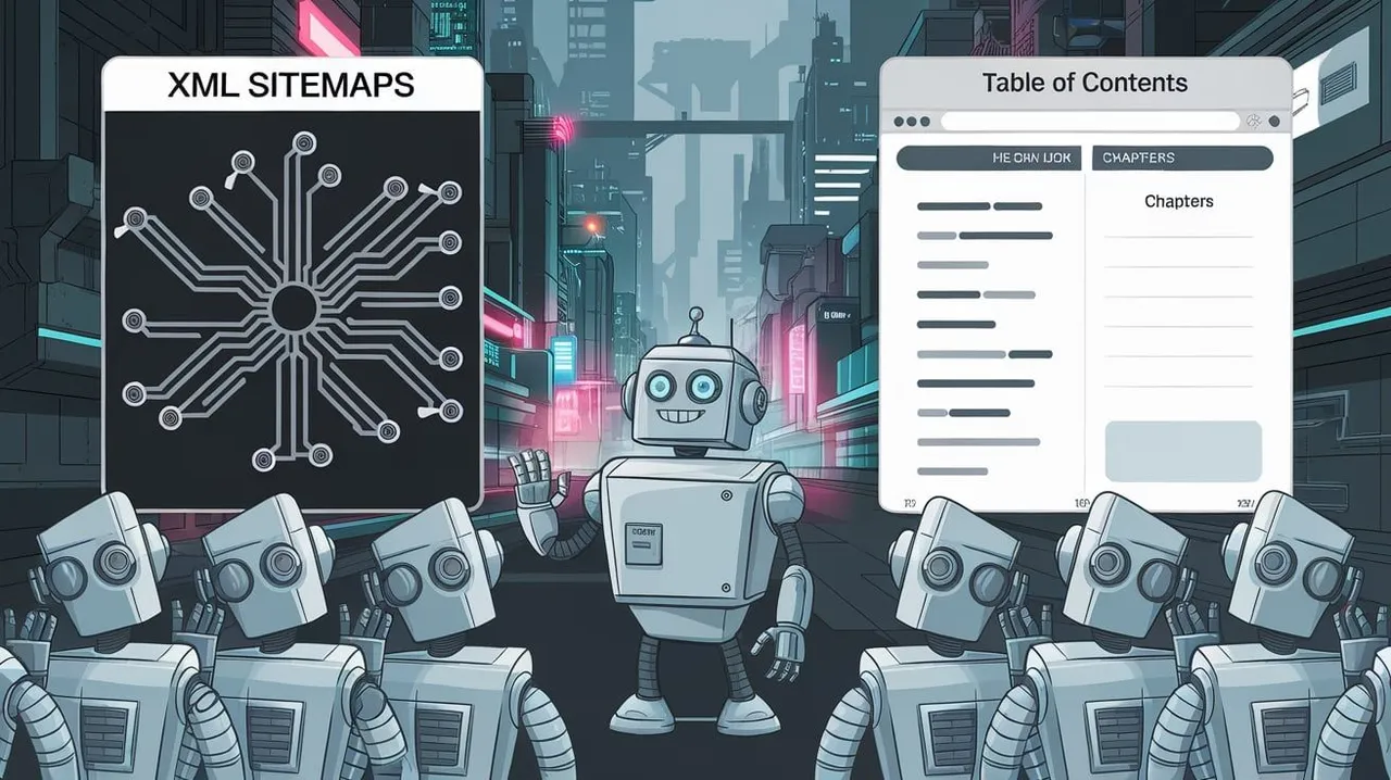 XML and HTML. The XML sitemap is a structured document that feeds search engines data about your website pages