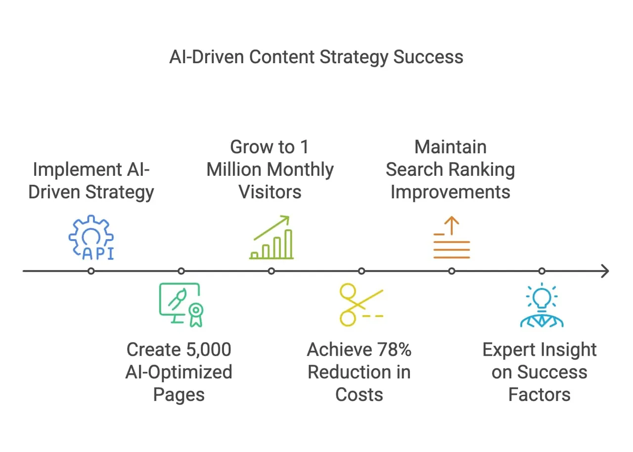 ai driven content strategy success