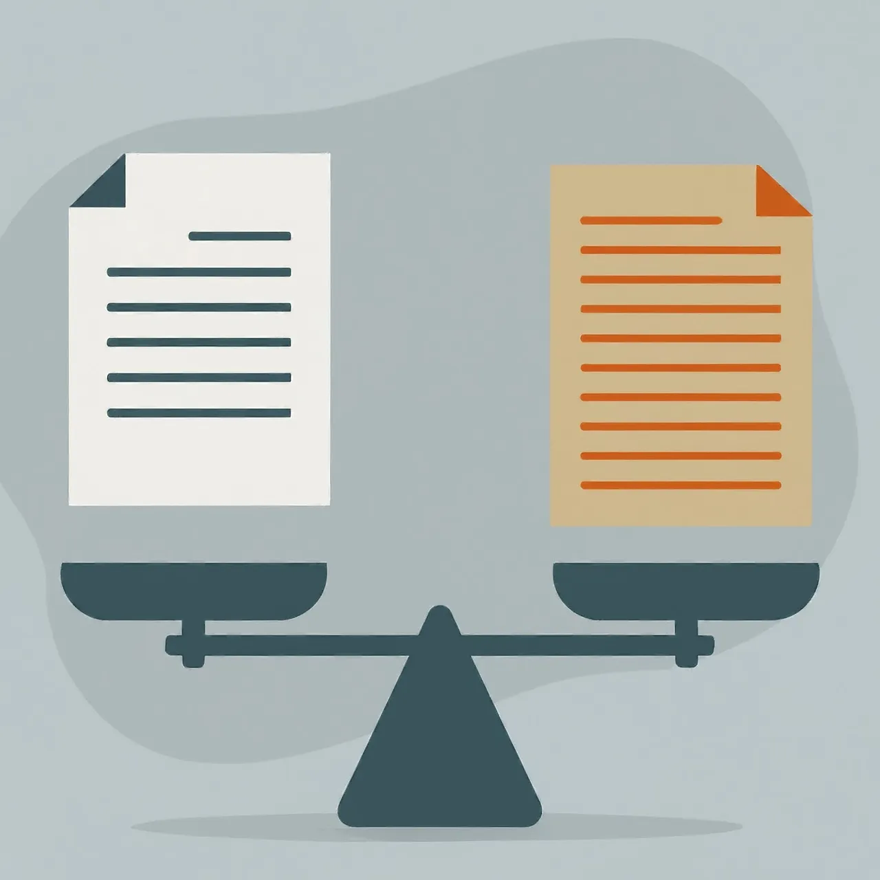 Gewicht stemmen aus Kurzform-Content und Langform-Content
