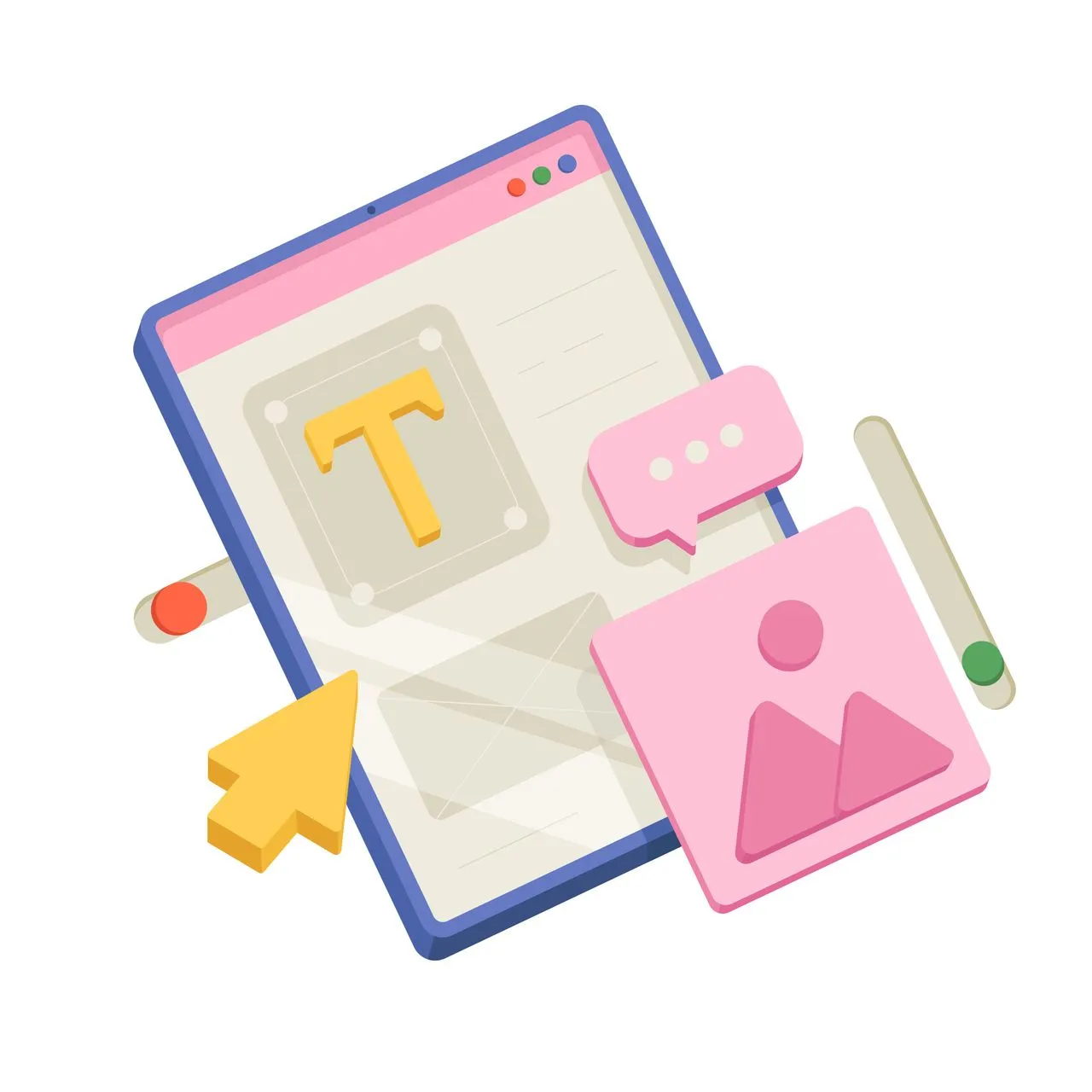 different types of content elements