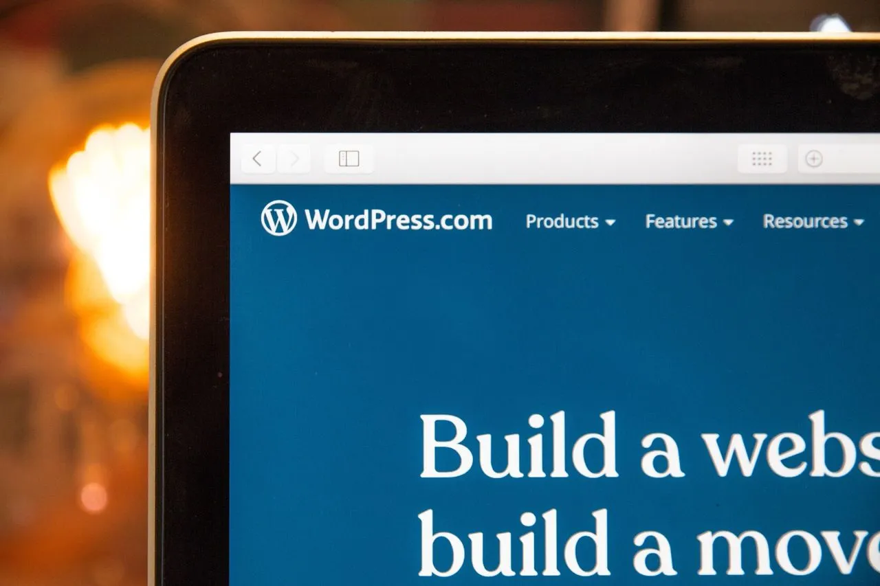 Wordpress web page