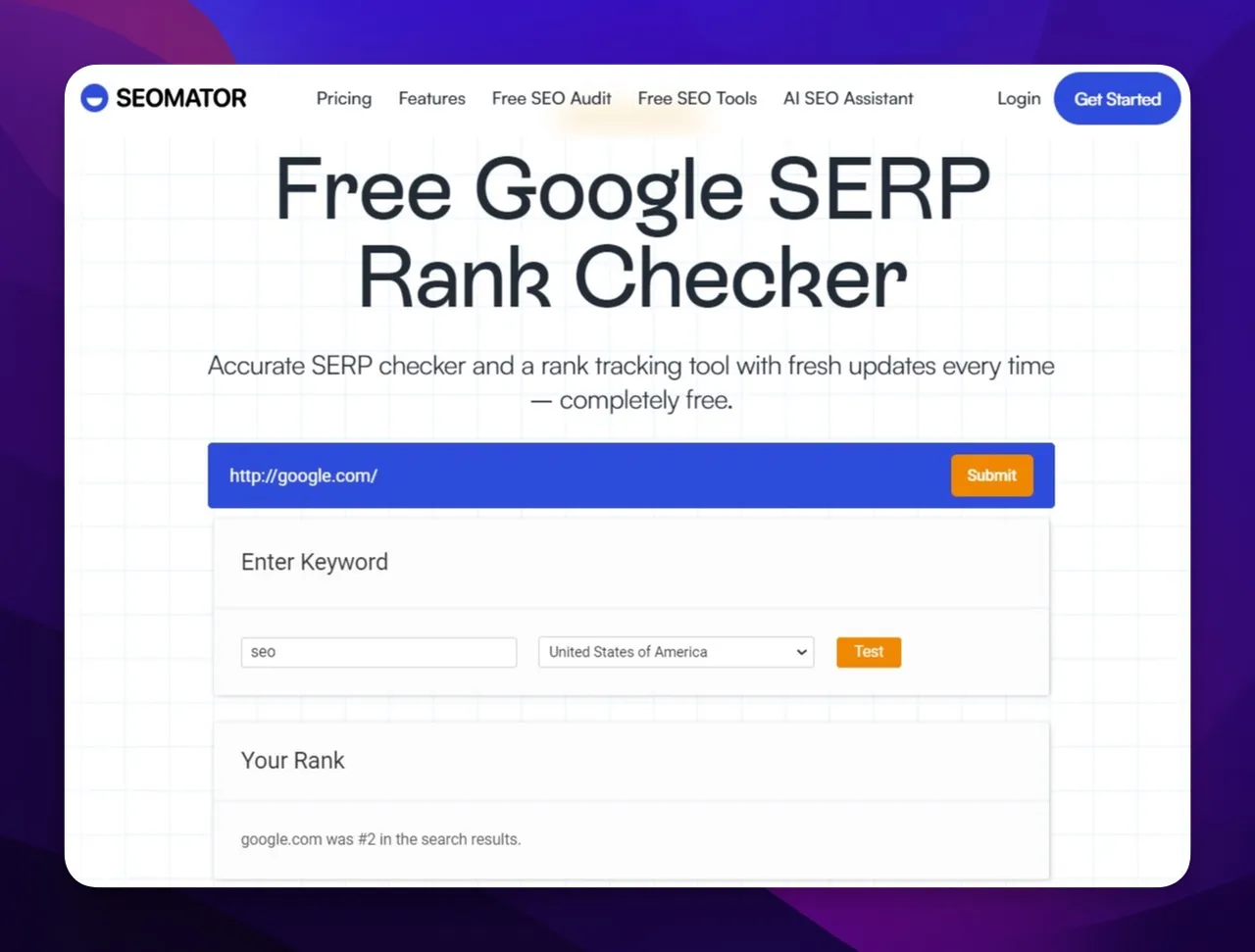 google serp checker tool